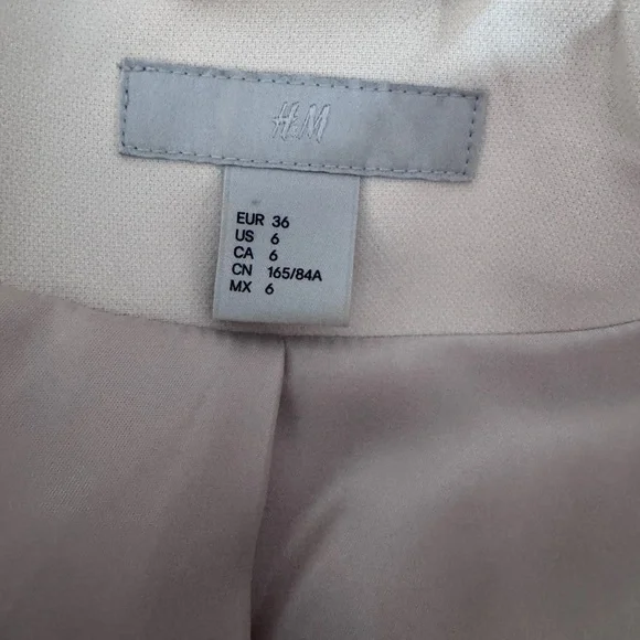 H&M Cream Blazer - Picture 4 of 5